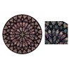 Rosace Notre Dame - XIII siècle - puzzle Michèle Wilson 80 pièces