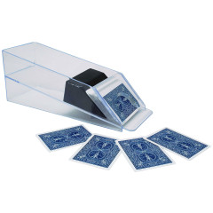 Sabot Blackjack/Baccarat transparent 6 jeux