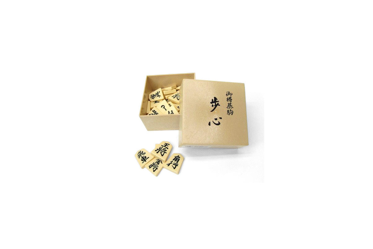 Pièces de Shogi en résine gravées