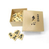 Pièces de Shogi en résine gravées