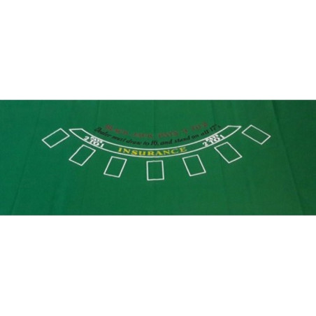 Tapis Black Jack 180x90cm Feutrine