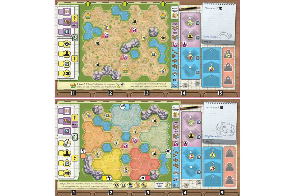 Ark Nova – Plateau zoo recto/verso bonus