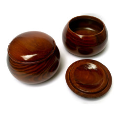 Bols de go vernis brillant