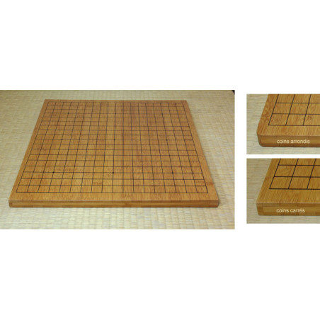 Goban bambou 2cm Eco-Game angles arrondis
