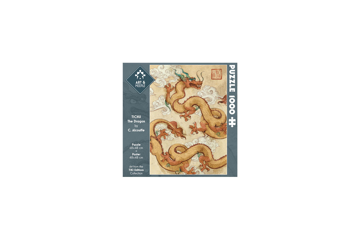 Puzzle TICHU Dragon (art&meeple 1000 pièces)