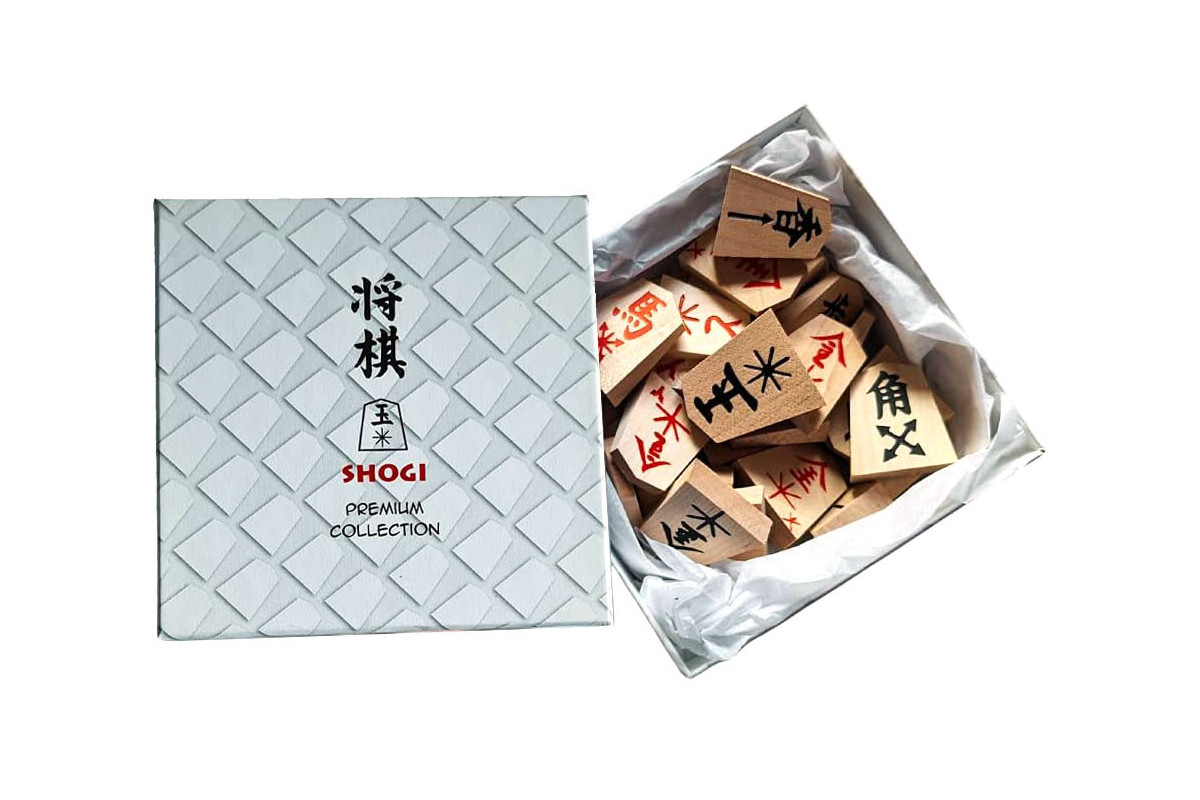 Pièces Shogi fléchées Premium Collection